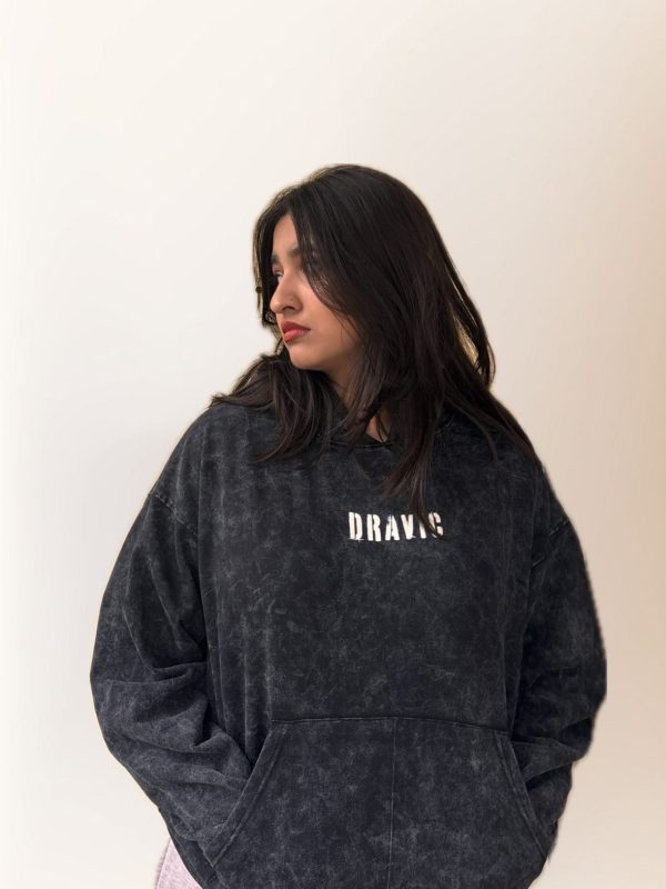 tye dye dark oversized tshirt